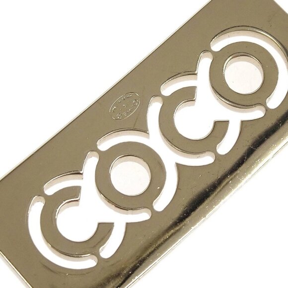 Chanel Rhinestone Chain Belt Gold 02P 187039 main image 4